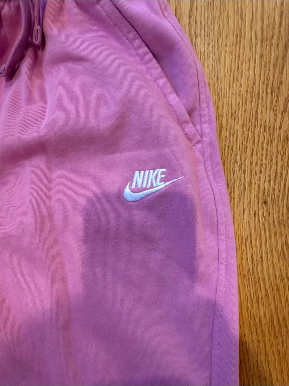 Nike Kids Pink Jogger Sweatpants with Drawstring